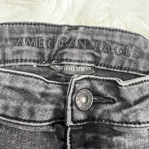 👖|•AMERICAN EAGLE•| Super Hi-Rise Jegging Crop Size 16 Short👖 - Picture 4 of 6